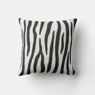 Almofada Striped.Zebra Pele Reótica Exótica Animal Realista