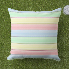 Almofada Stripes Colores geométricos modernos coloridos