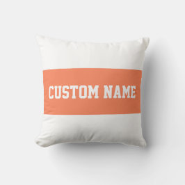 Almofada Stripes E Modelo de Nome