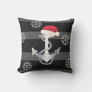 Almofada STRIPES Náuticas COM ANCHOR e Santa Hat