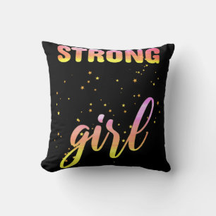 Almofada Strong Girl Pastel Star