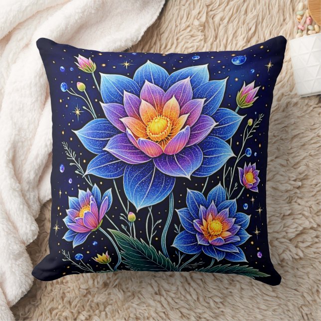 Almofada Stuning Cosmic Floral Dreams Design (Cobertor)
