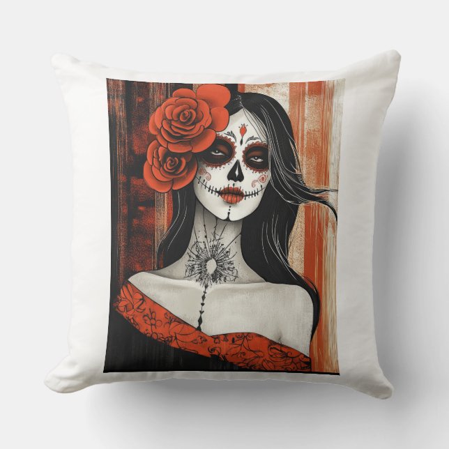 Almofada Stylized La Catrina (Frente)