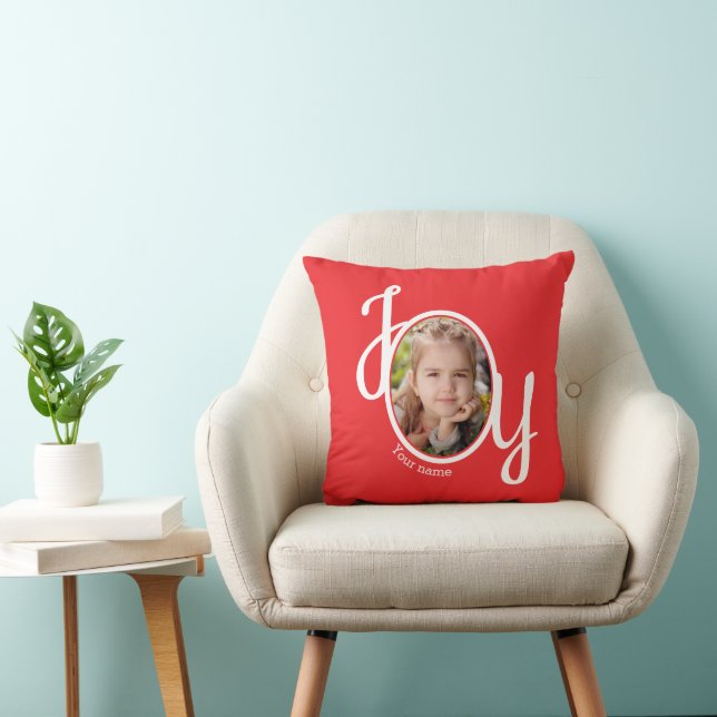 Almofada Sua foto e seu travesseiro decorativo (Cadeira)