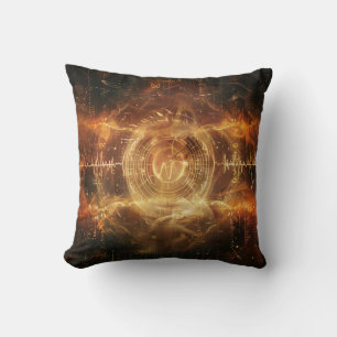 Almofada Sua Voz é um Sigil — Arte por Frequência Mística