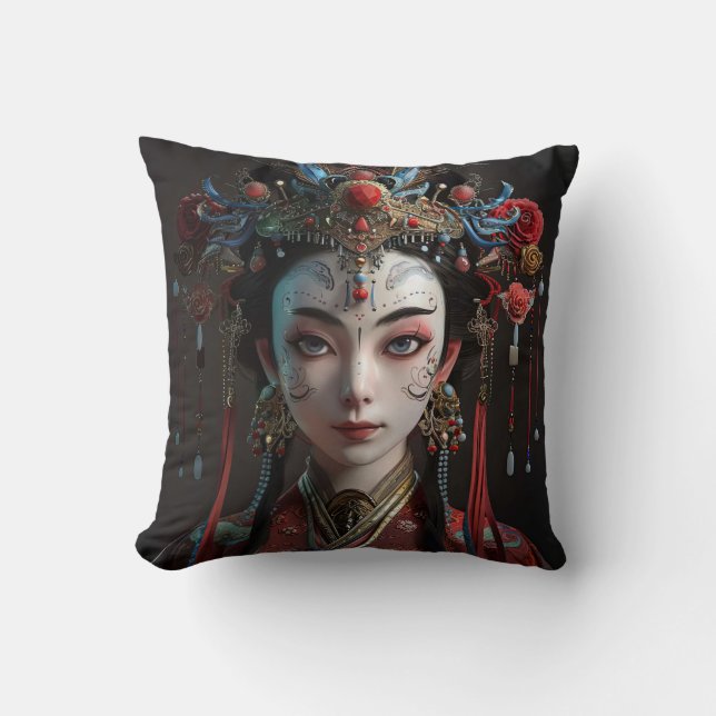 Almofada succubus asiático (Frente)