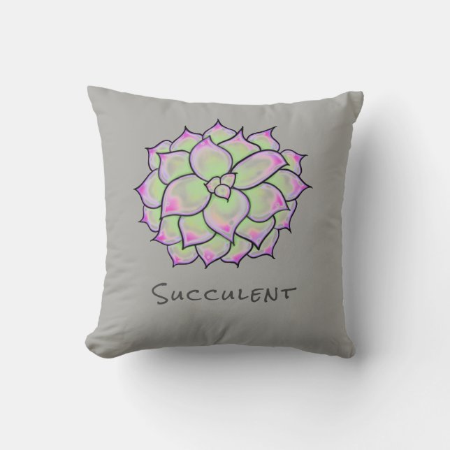 Almofada Succulent Bloom (Frente)
