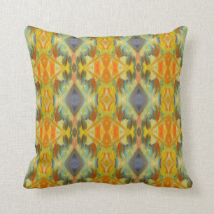 Almofada Sudoeste moderno elegante de Ikat da tapeçaria do