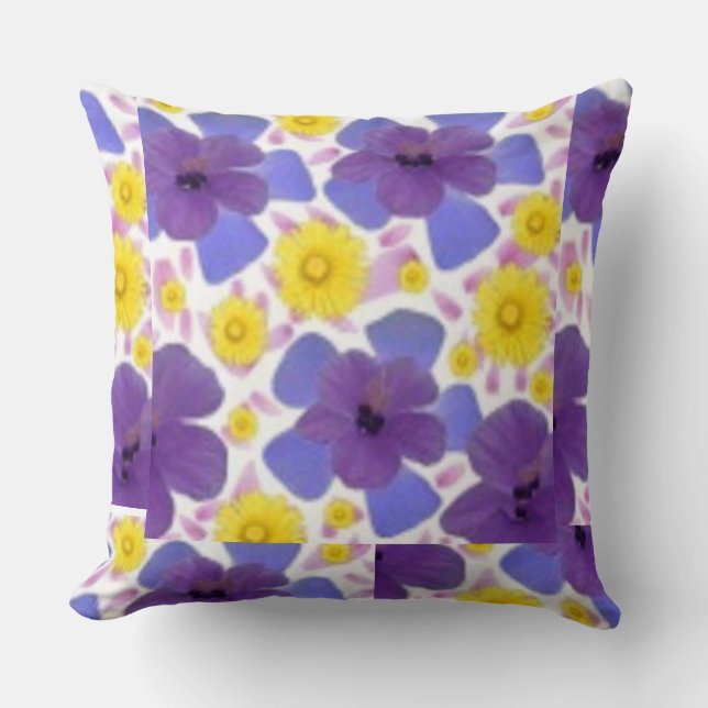 Almofada Sue Florah Throw Design (Frente)