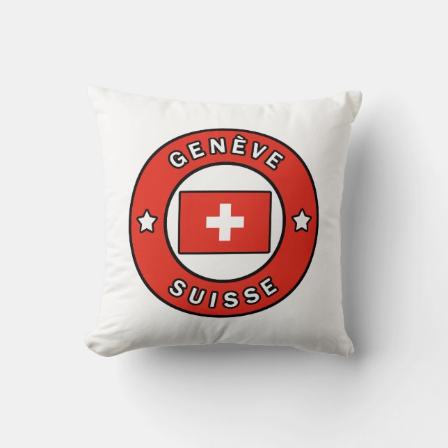 Almofada Suiça Genève (Frente)