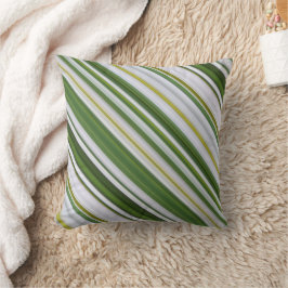 Almofada Summer Daisy White e Greve Verde