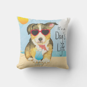 Almofada Summer Pembroke Welsh Corgi