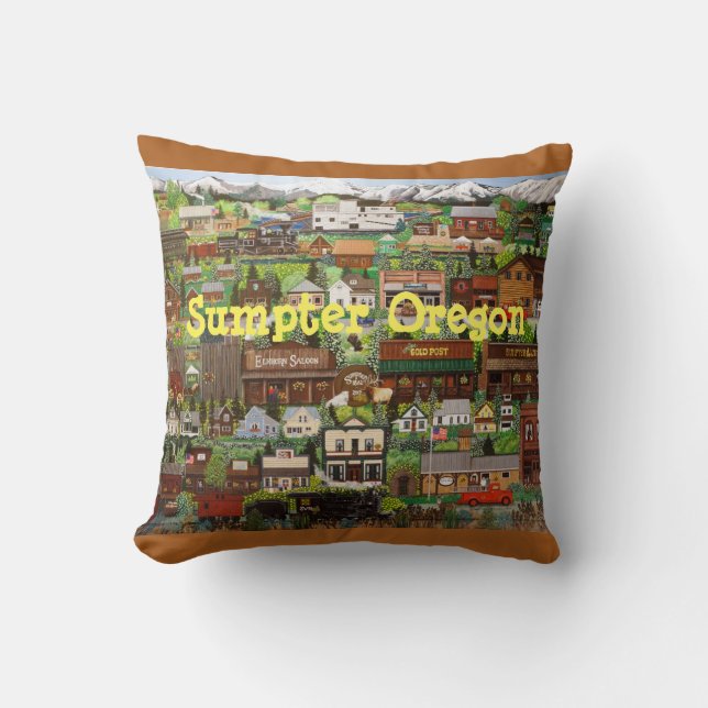Almofada Sumpter, Oregon Pillow (Frente)