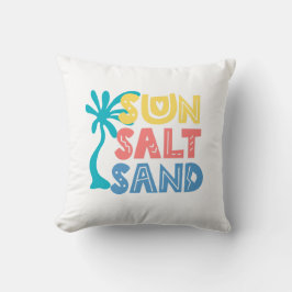 Almofada Sun Salt Sand Summer Vibes