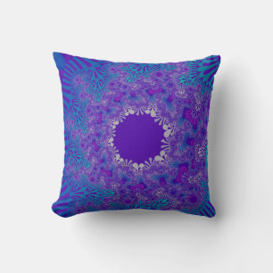 Almofada Sunburst Azul de Pureza