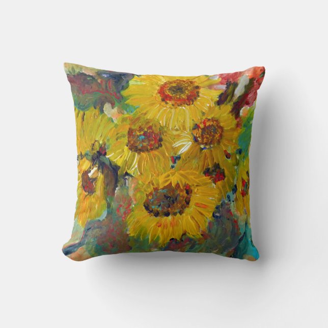Almofada sunflower pillow (Frente)