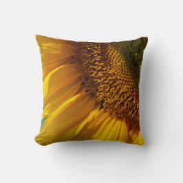 Almofada Sunflower Wall Art - Moderna Design Floral Amarela