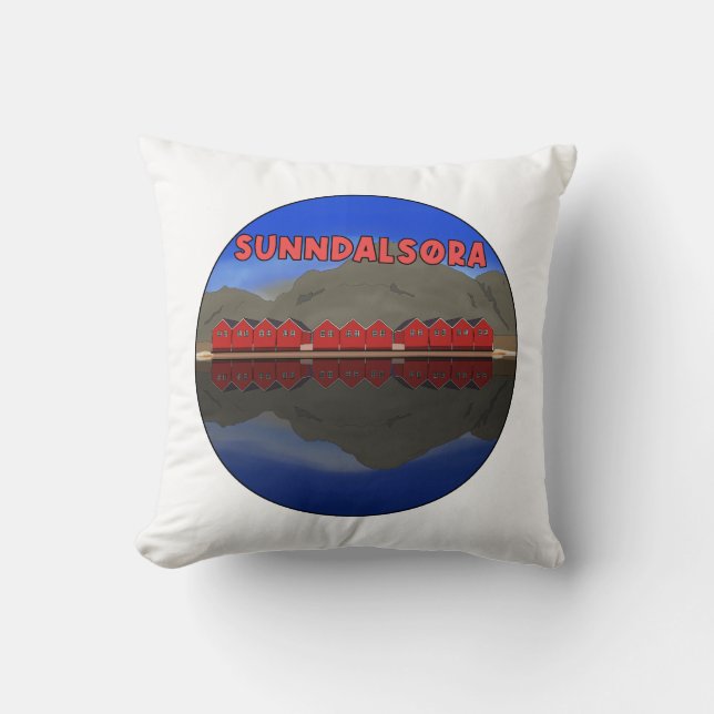 Almofada Sunndalsøra Noruega (Frente)