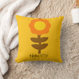 Almofada Sunny Bloom Throw Pillow