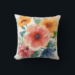 Almofada Sunny Sunflower<br><div class="desc">Flowers outside. So why not decorate it inside</div>