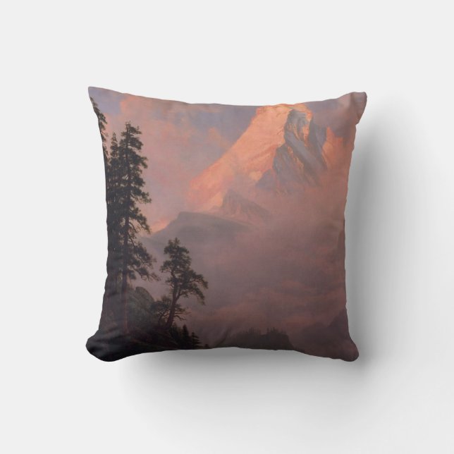 Almofada Sunrise no Matterhorn (Frente)