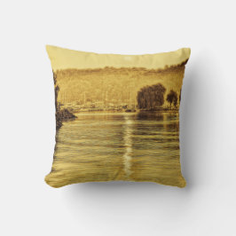 Almofada Sunset De Verão Na Marina