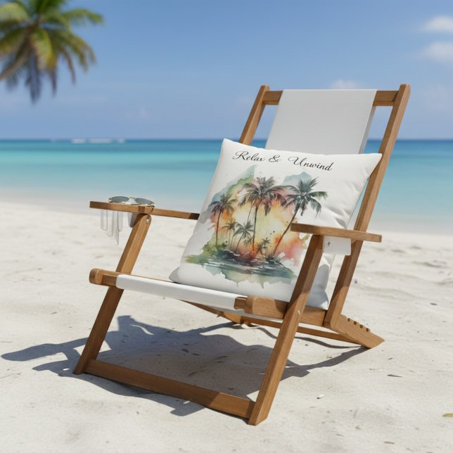 Almofada Sunset Oasis, custom (Criador carregado)