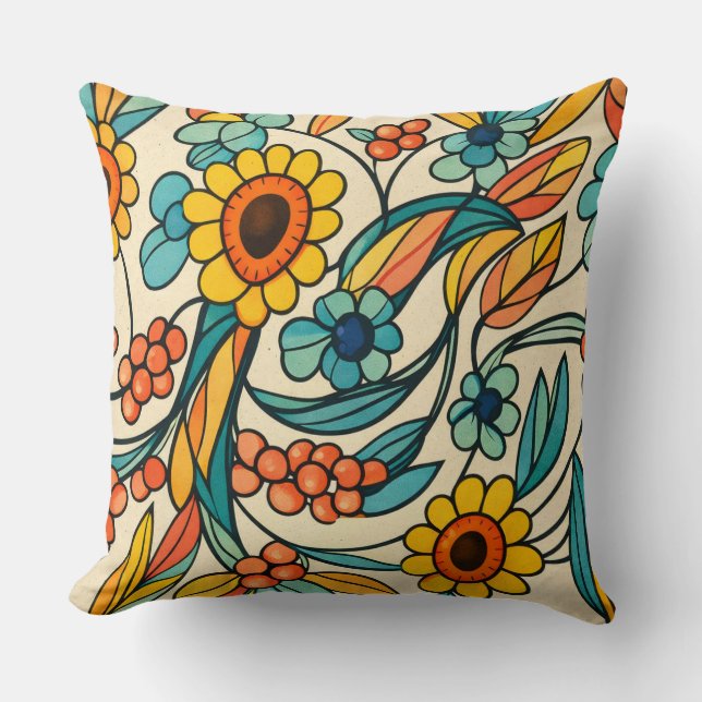 Almofada Sunstream Bloom (Frente)