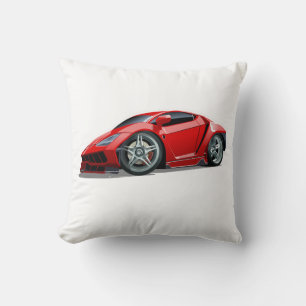 Almofada Super carro de desenho animado