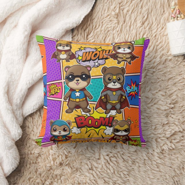 Almofada Super-heróis Kawaii Gopher Impressões (Cobertor)