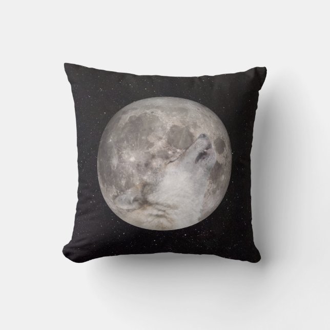 Almofada Super Wolf Moon (Frente)