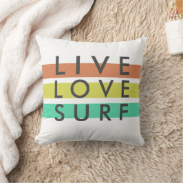 Almofada Surfistas ao Vivo, Amor, Travesseiro Surf