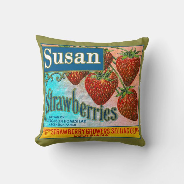 Almofada Susan Strawberry (Frente)