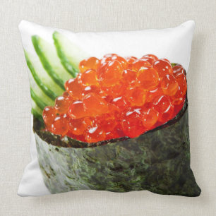 Almofada Sushi de Ikura (ovas Salmon) Gunkan Maki