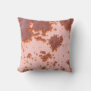 Almofada Suspiros de Zinco enferrujado: Texturas de vindima