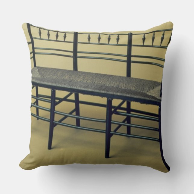 Almofada Sussex precipitação-assentou a cadeira (madeira e (Frente)