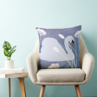Almofada Swan Song Throw Cushion