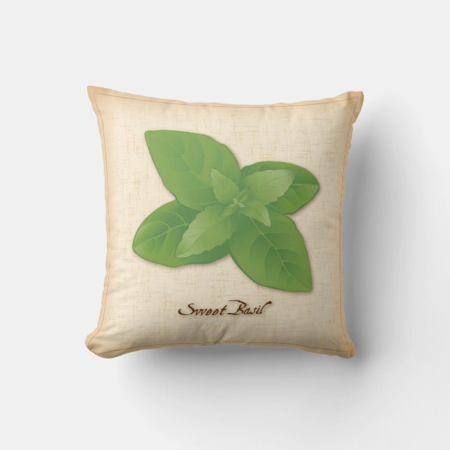 Almofada Sweet Basil Herb (Frente)