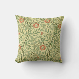 Almofada Sweet Briar Pattern (por William Morris)