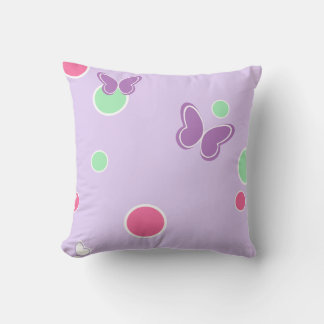 Almofada sweet butterflies and polka dots