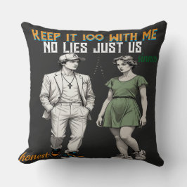 Almofada Symbolic Angel Couple  Throw Pillow