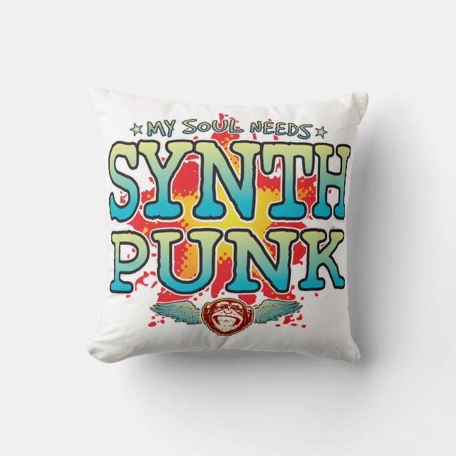 Almofada Synth Punk Soul Cushion (Frente)