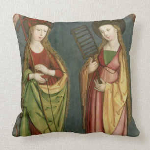 Almofada T32982 St Margaret de Antioch e de fé do St., c.1
