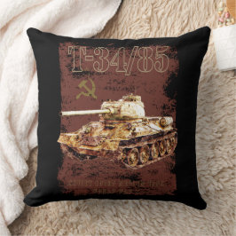 Almofada T-34-85 Tanque Médio da União Soviética da Segunda