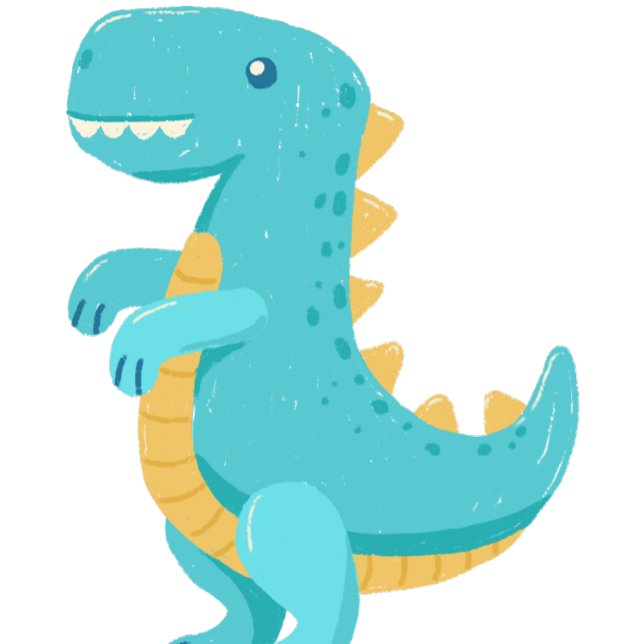 Almofada T-Rex Para Crianças Cudas (Criador carregado)