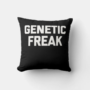 Almofada T-Shirt Genético Freak Engraçado Dizendo