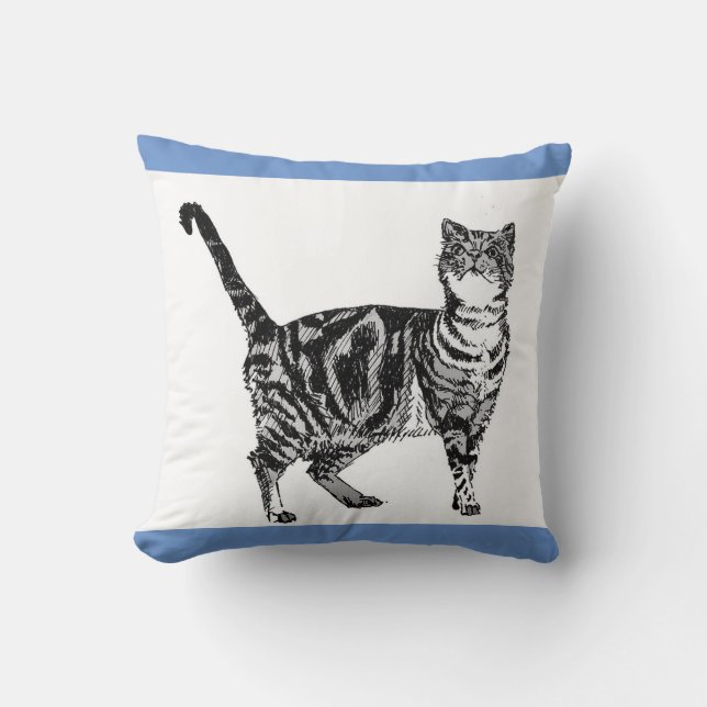 Almofada Tabby Cat Cushion (Frente)