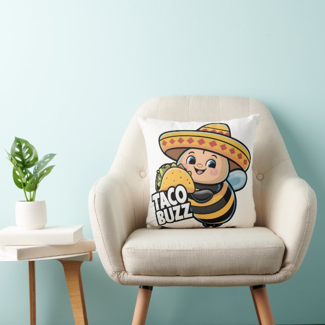 Almofada Taco Buzz Bumble Bee (Cadeira)