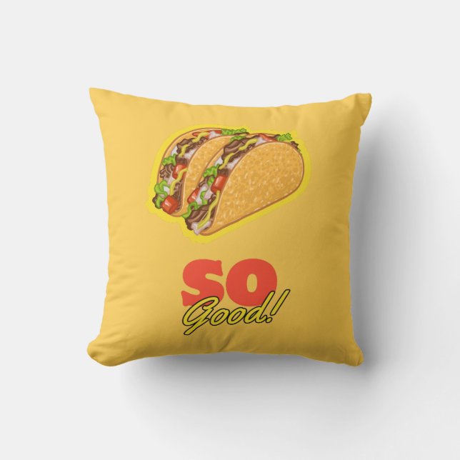 Almofada Tacos Tão Bom! (Frente)