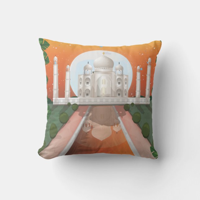 Almofada Taj Mahal (Frente)